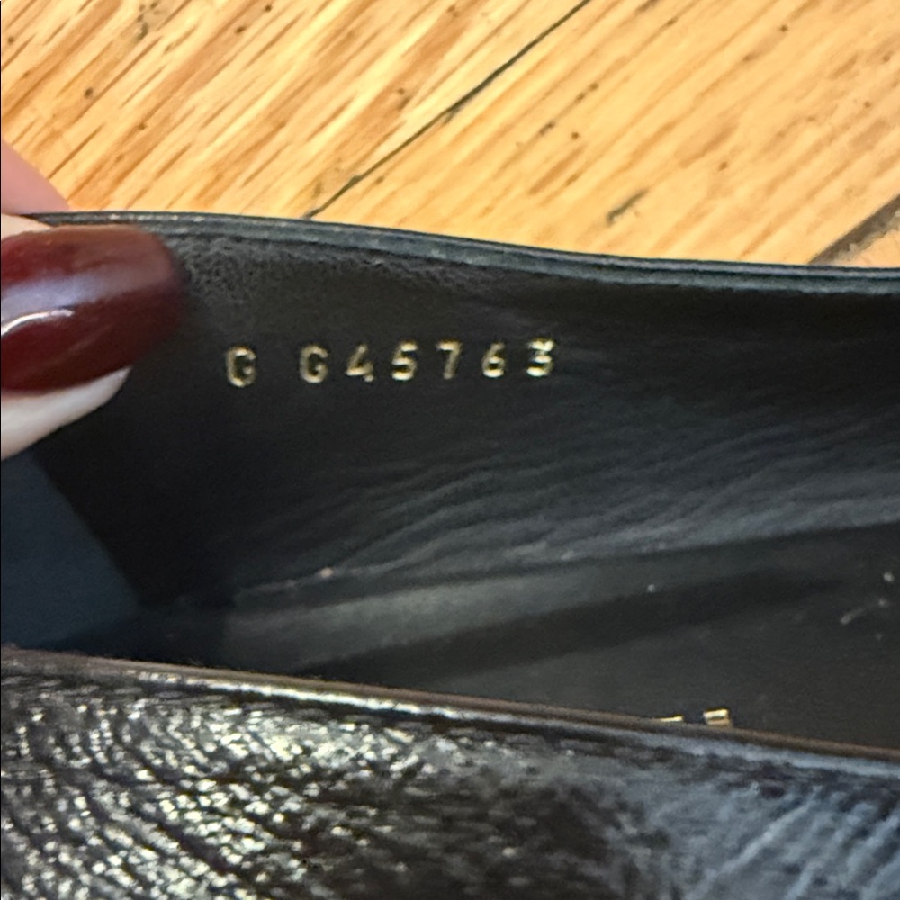 CHANEL Black Leather Ballet Flats - Picture 8 of 15